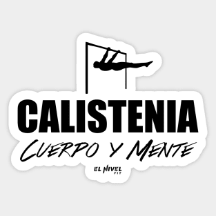 Cuerpo y Mente CALISTENIA 2 Sticker